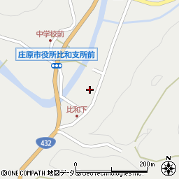 広島県庄原市比和町比和799周辺の地図