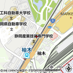 静岡インターナショナル・エア・リゾート専門学校周辺の地図