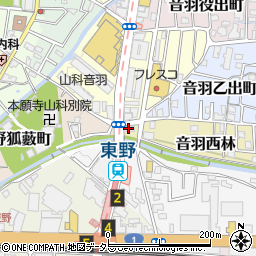 ファースト住建株式会社　京都東支店周辺の地図
