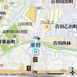 ファースト住建株式会社　京都東支店周辺の地図