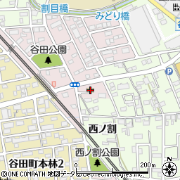 ファミリーマート知立谷田町西店周辺の地図