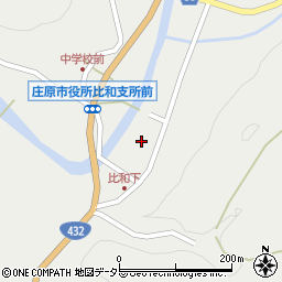 広島県庄原市比和町比和797周辺の地図