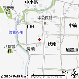 京都府亀岡市曽我部町中丁田33周辺の地図