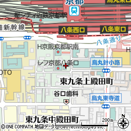 京都府京都市南区東九条室町46周辺の地図