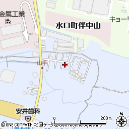 滋賀県甲賀市水口町北脇352-37周辺の地図