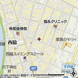 兵庫県西脇市西脇61-12周辺の地図