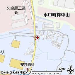 滋賀県甲賀市水口町北脇352-13周辺の地図