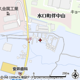 滋賀県甲賀市水口町北脇352-35周辺の地図