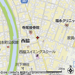 兵庫県西脇市西脇122周辺の地図