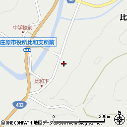 広島県庄原市比和町比和791周辺の地図