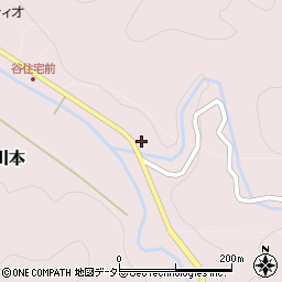 島根県邑智郡川本町上谷周辺の地図