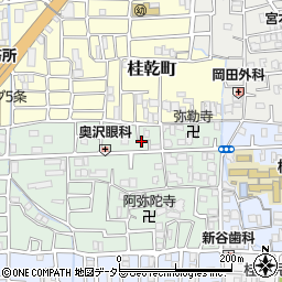 京都府京都市西京区桂千代原町79周辺の地図