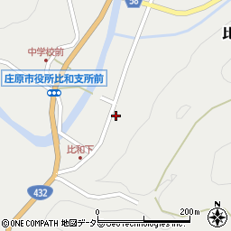 広島県庄原市比和町比和790周辺の地図