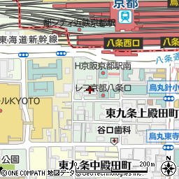 京都府京都市南区東九条室町59周辺の地図
