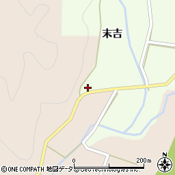 兵庫県三田市末吉22周辺の地図