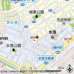 城東町1-11☆akippa駐車場周辺の地図