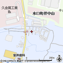 滋賀県甲賀市水口町北脇352周辺の地図