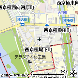 押入れ産業西京極店周辺の地図