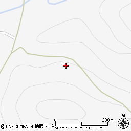 愛知県新城市玖老勢天神山周辺の地図