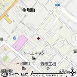 三重県四日市市富士町1-11周辺の地図