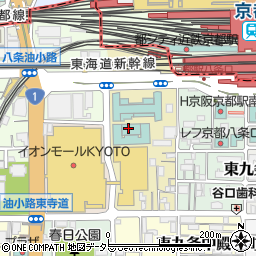 アミタ株式会社　京都クラフトマート店周辺の地図