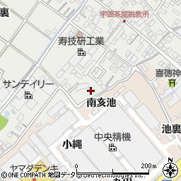 愛知県安城市宇頭茶屋町南裏70周辺の地図