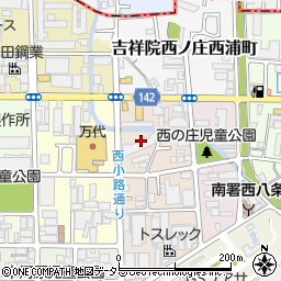 京都府京都市南区吉祥院西ノ庄西中町周辺の地図