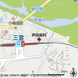 芦田歯科医院周辺の地図