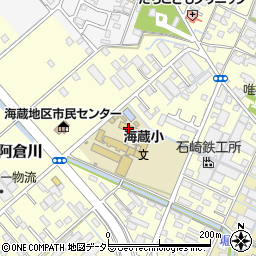 三重県四日市市東阿倉川586周辺の地図