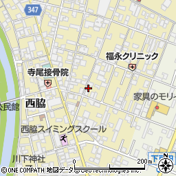 兵庫県西脇市西脇61-18周辺の地図