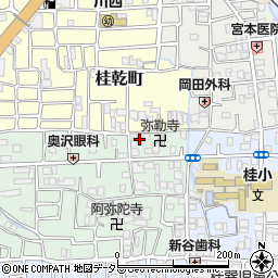 京都府京都市西京区桂千代原町89周辺の地図