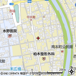 兵庫県西脇市西脇1036周辺の地図