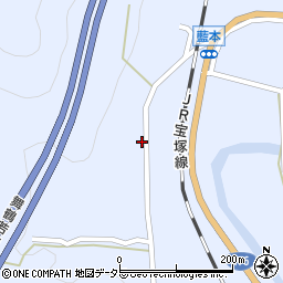 兵庫県三田市藍本700周辺の地図