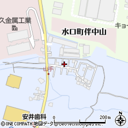 滋賀県甲賀市水口町北脇352-23周辺の地図