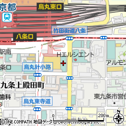 京都府京都市南区東九条西山王町31周辺の地図