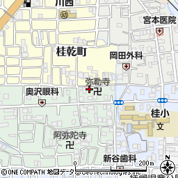 京都府京都市西京区桂千代原町88周辺の地図