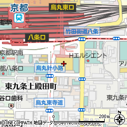 ゲオモバイル　京都アバンティ店周辺の地図