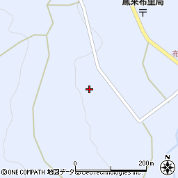 愛知県新城市布里片平野周辺の地図