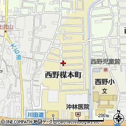 京都府京都市山科区西野楳本町66-39周辺の地図