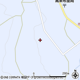 愛知県新城市布里（片平野）周辺の地図