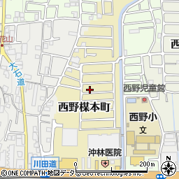 京都府京都市山科区西野楳本町66-19周辺の地図