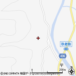 愛知県新城市玖老勢便福周辺の地図