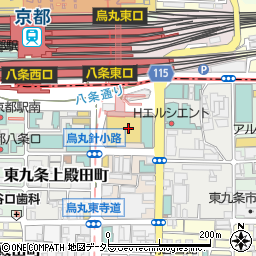 和食や 見聞録 京都アバンティ店周辺の地図