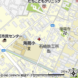 三重県四日市市東阿倉川575周辺の地図