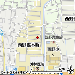 京都府京都市山科区西野楳本町66-27周辺の地図