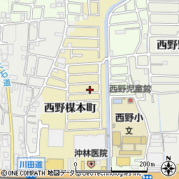 京都府京都市山科区西野楳本町66-28周辺の地図