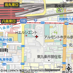 ピース・ホステル京都周辺の地図
