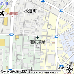 静岡県静岡市葵区若松町1-4周辺の地図