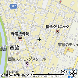 兵庫県西脇市西脇61-6周辺の地図