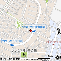 愛知県知多市つつじが丘3丁目4周辺の地図